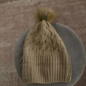 Cableknit 10 barrel brewing beanie